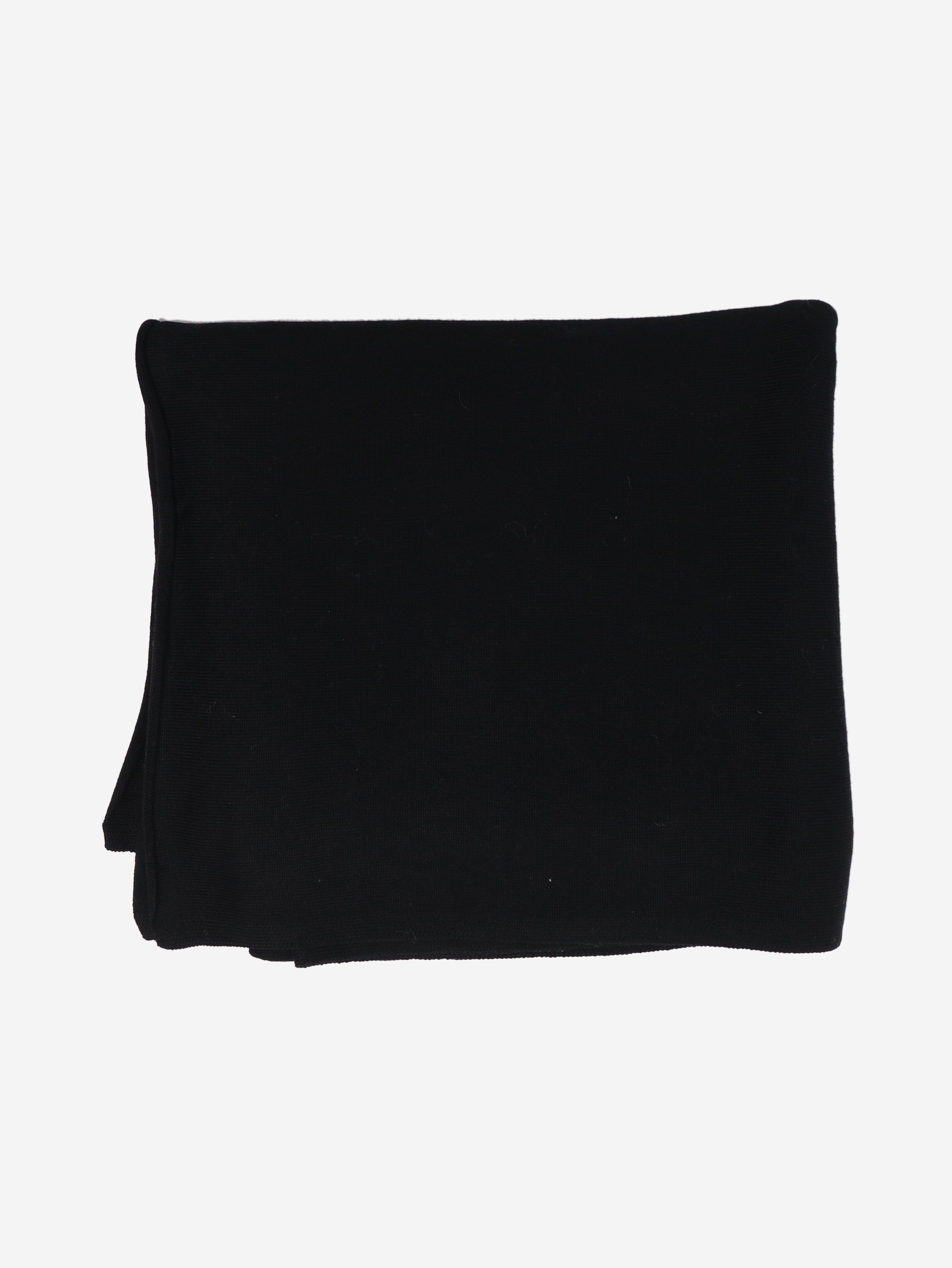 Premium Black Wool Scarf for Men & Women - Soft Warm Winter Accessory for Outdoor Activities, Travel & Fashion