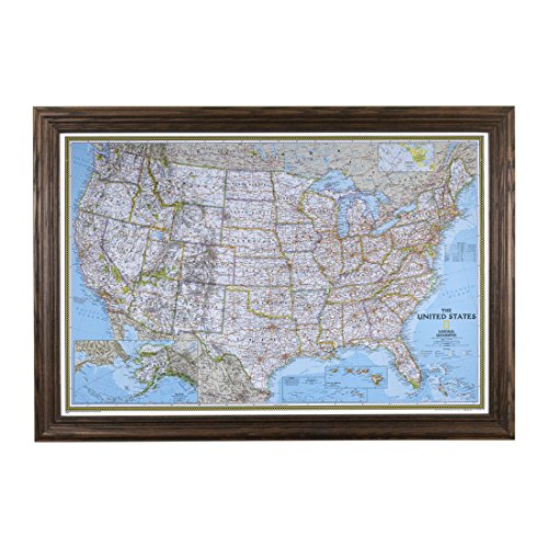 Solid Wood Brown Frame
