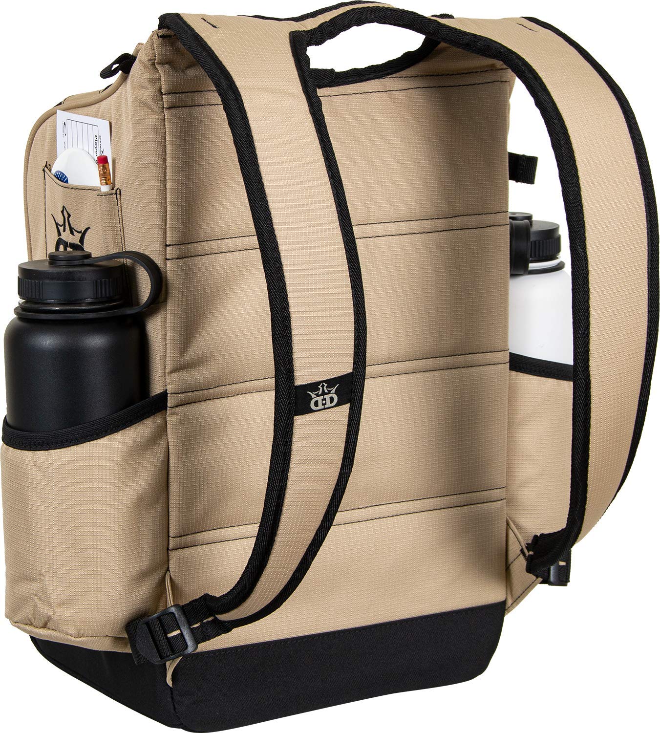 Dynamic Discs Sniper Disc Golf Backpack - 16 Disc Storage with Zippered Accessory Pocket & Dual Water Bottle Holders | Perfect for Tournament Play & Outdoor Disc Golf Adventures
