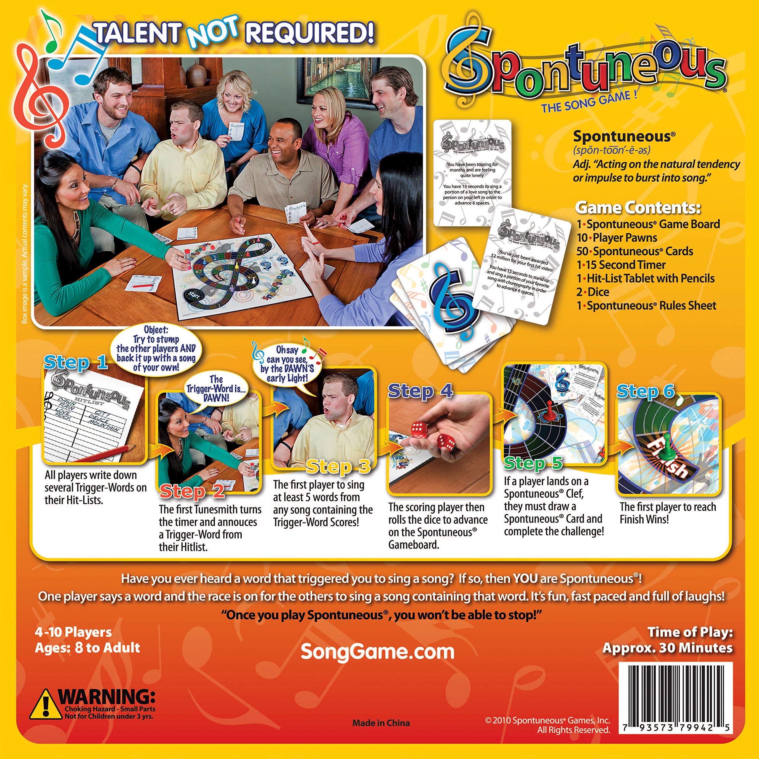Moose Spontuneous - The Ultimate Family Party Board Game | Sing or Shout Songs | No Talent Needed | Fun for Game Nights & Gatherings | Perfect for Kids & Adults