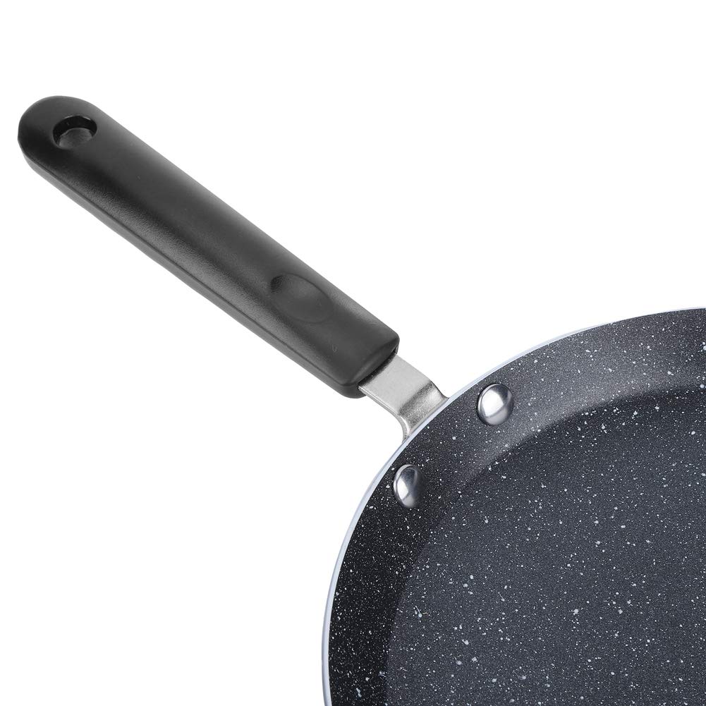 Nonstick Crepe Pan - Aluminum Egg Frying Skillet for Omelets, Pancakes & Tortillas | Induction Stove Compatible | Perfect for Roti, Dosa & Crispy Tawa Cooking | Home Kitchen Cookware for Breakfast & Indian Cuisine