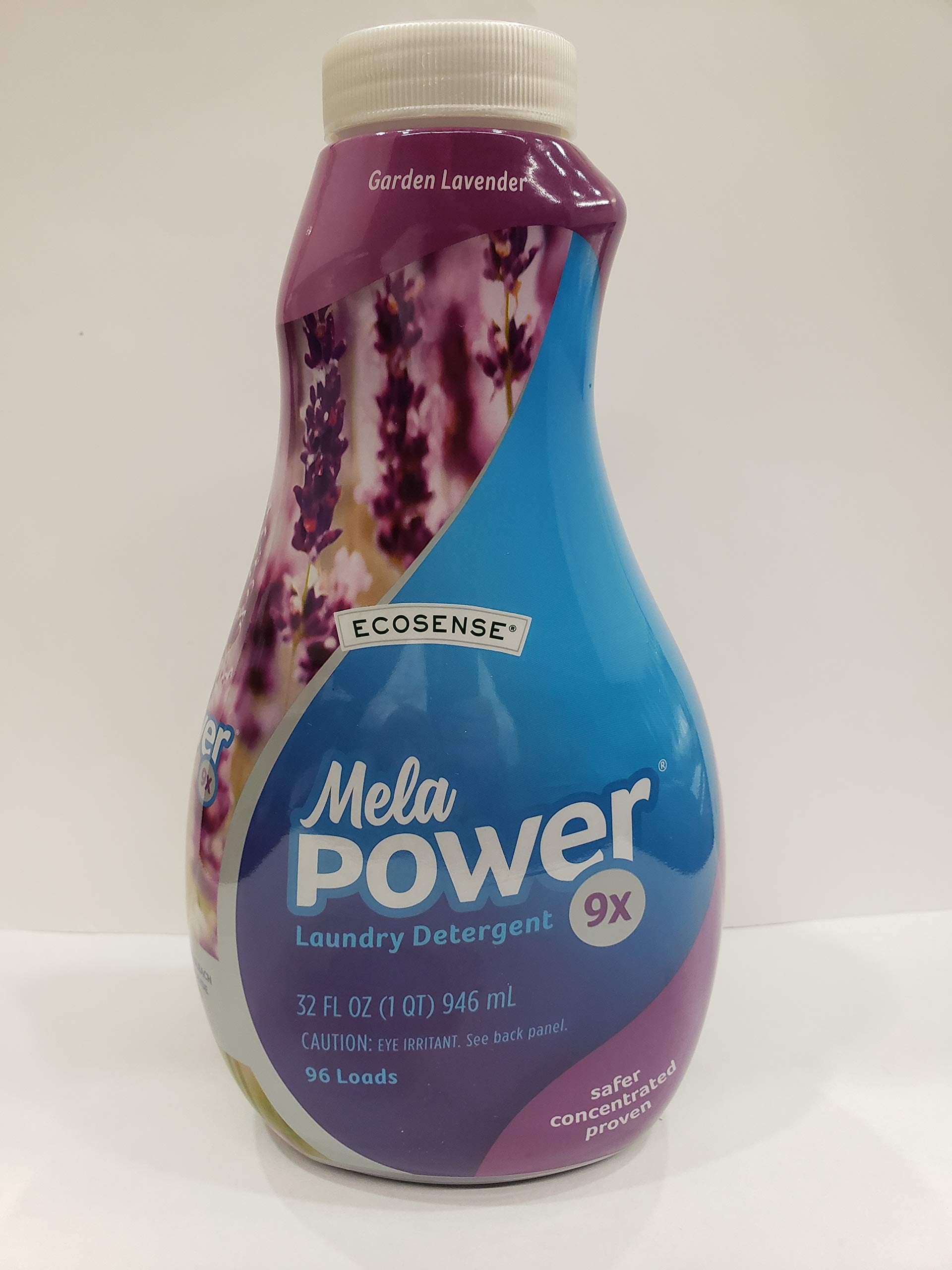 Melapower Laundry Detergent - 96 Loads (9X Concentrated) - Garden Lavender Scent - High Efficiency HE Safe for Front & Top Load Washers - Perfect for Families, Gym Clothes, and Everyday Laundry