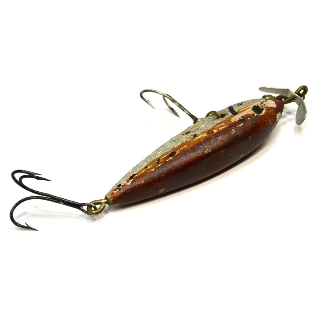 Vintage Handmade Wooden Fishing Lure - 4