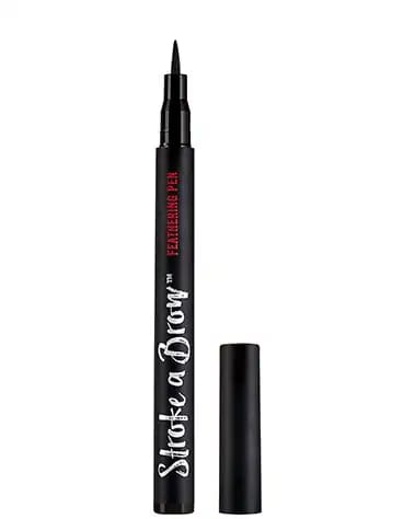 Ardell Stroke A Brow Soft Black 05145 - Natural Looking Eyebrow Pencil for Precise Definition & Easy Application | Perfect for Everyday Makeup & Professional Looks