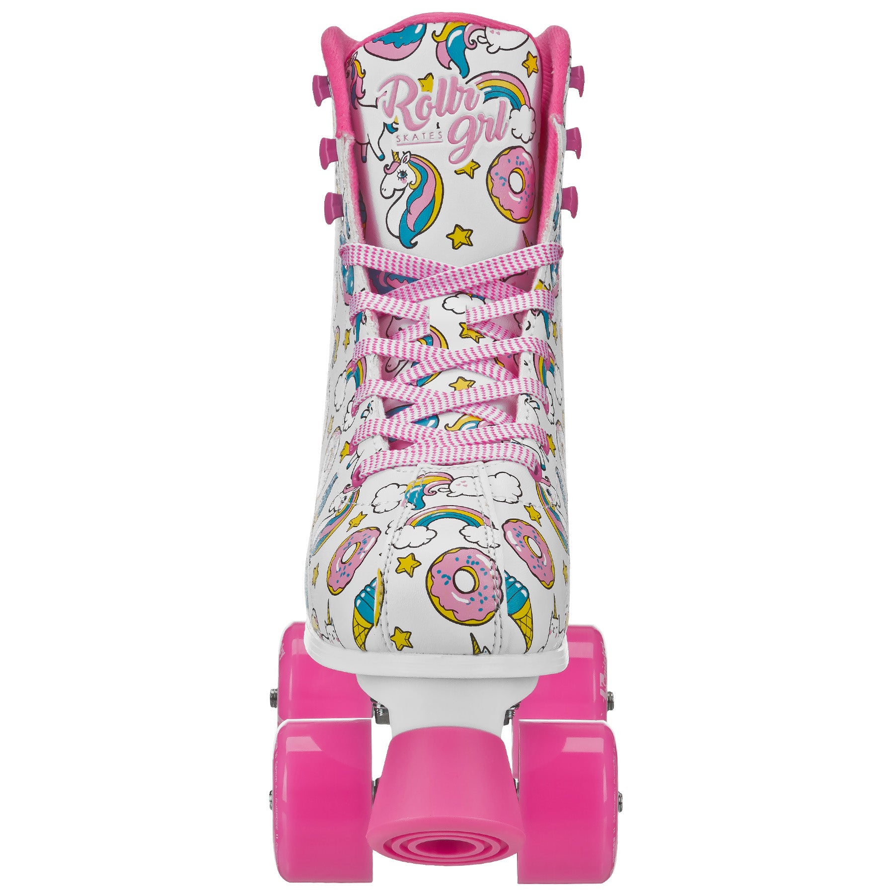 Rollr GRL Ella Girls Roller Skates - Adjustable Quad Roller Skates for Kids & Teens - Perfect for Indoor & Outdoor Skating, Rinks, Parks & Birthday Parties