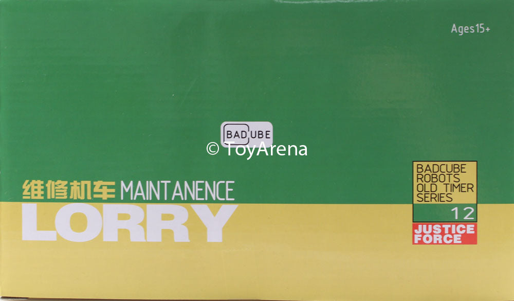 Badcube OTS-12 Maintenance Lorry Action Figure - Collectible Toy Truck for Display & Play - Perfect for Collectors, Kids & Diecast Enthusiasts
