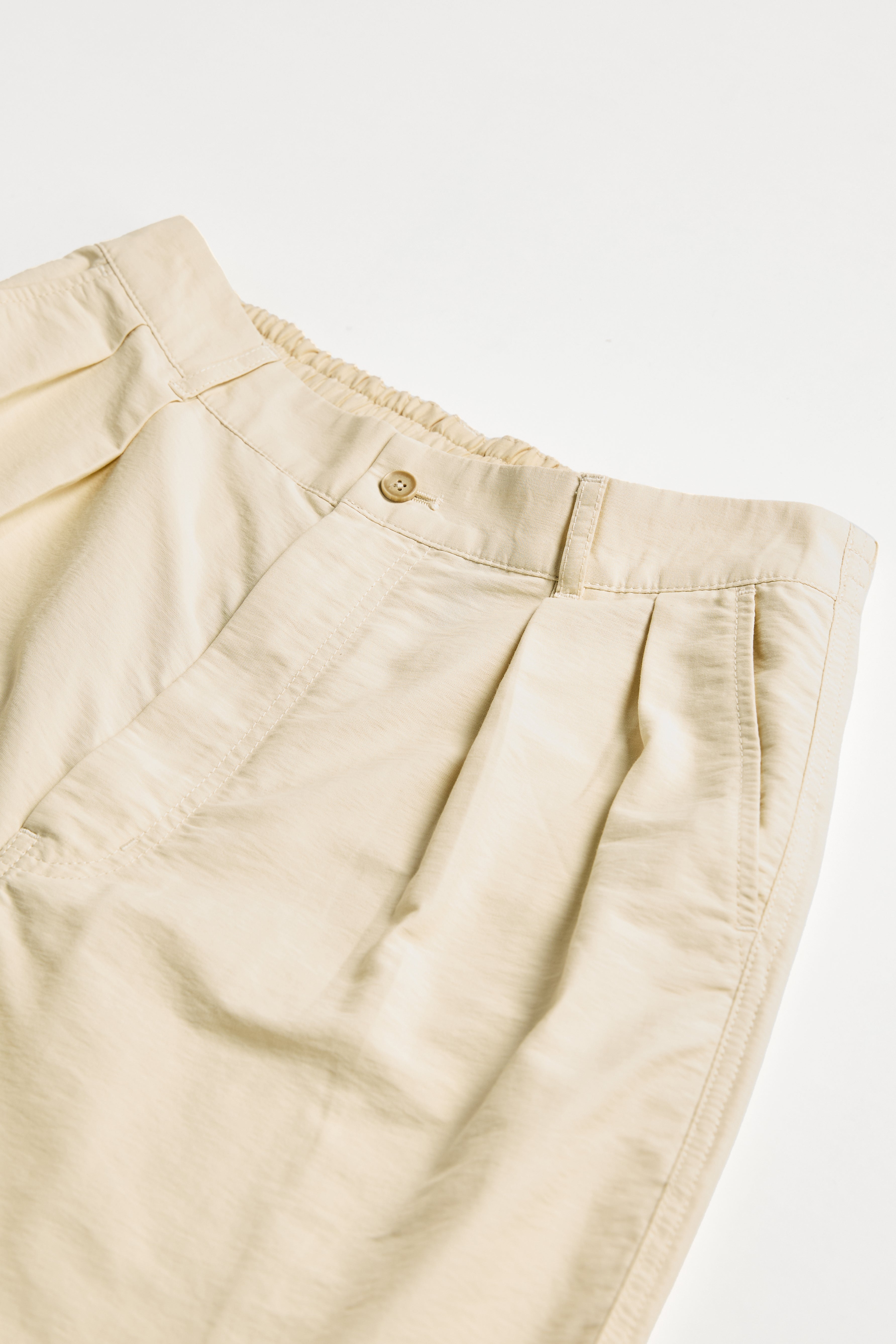 Breathable Cotton Nylon Pleated Shorts for Women - Comfortable Summer Casual Shorts with Elastic Waistband | Perfect for Yoga, Running, Travel and Daily Wear