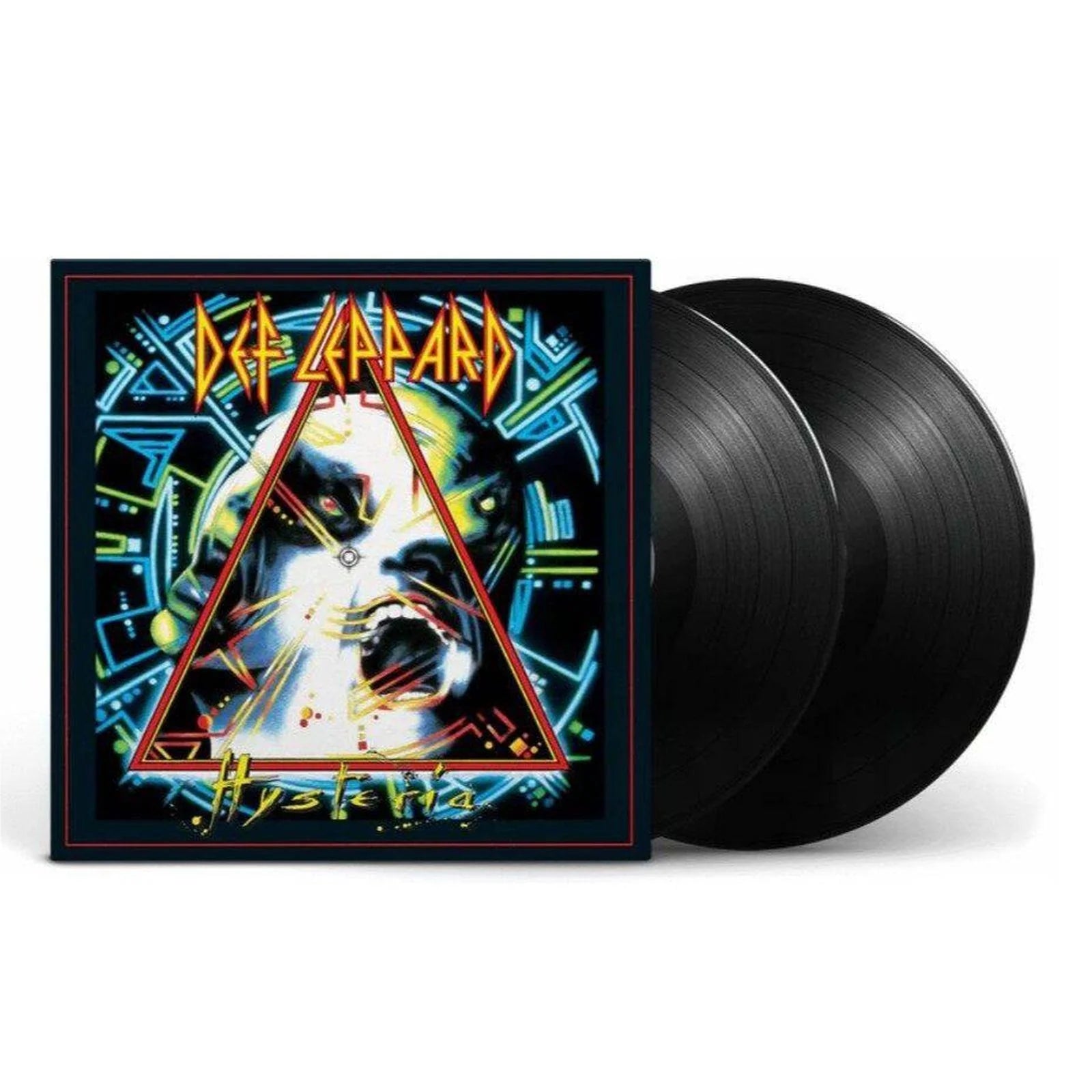 Def Leppard Hysteria Vinyl LP Record - Classic Rock Album for Music Lovers & Collectors, Perfect for Home Listening & Vinyl Collections
