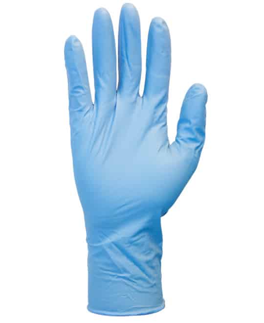 Blue Nitrile Gloves 8mil 12