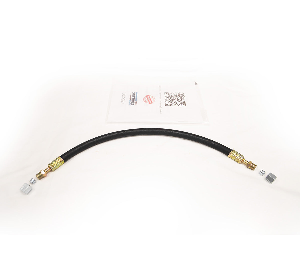 AC Line Repair Kit TR6 3/8 in O.D. - HVAC Refrigerant Line Repair Tool for Home & Auto AC Systems | Fix Leaks & Seal Connections