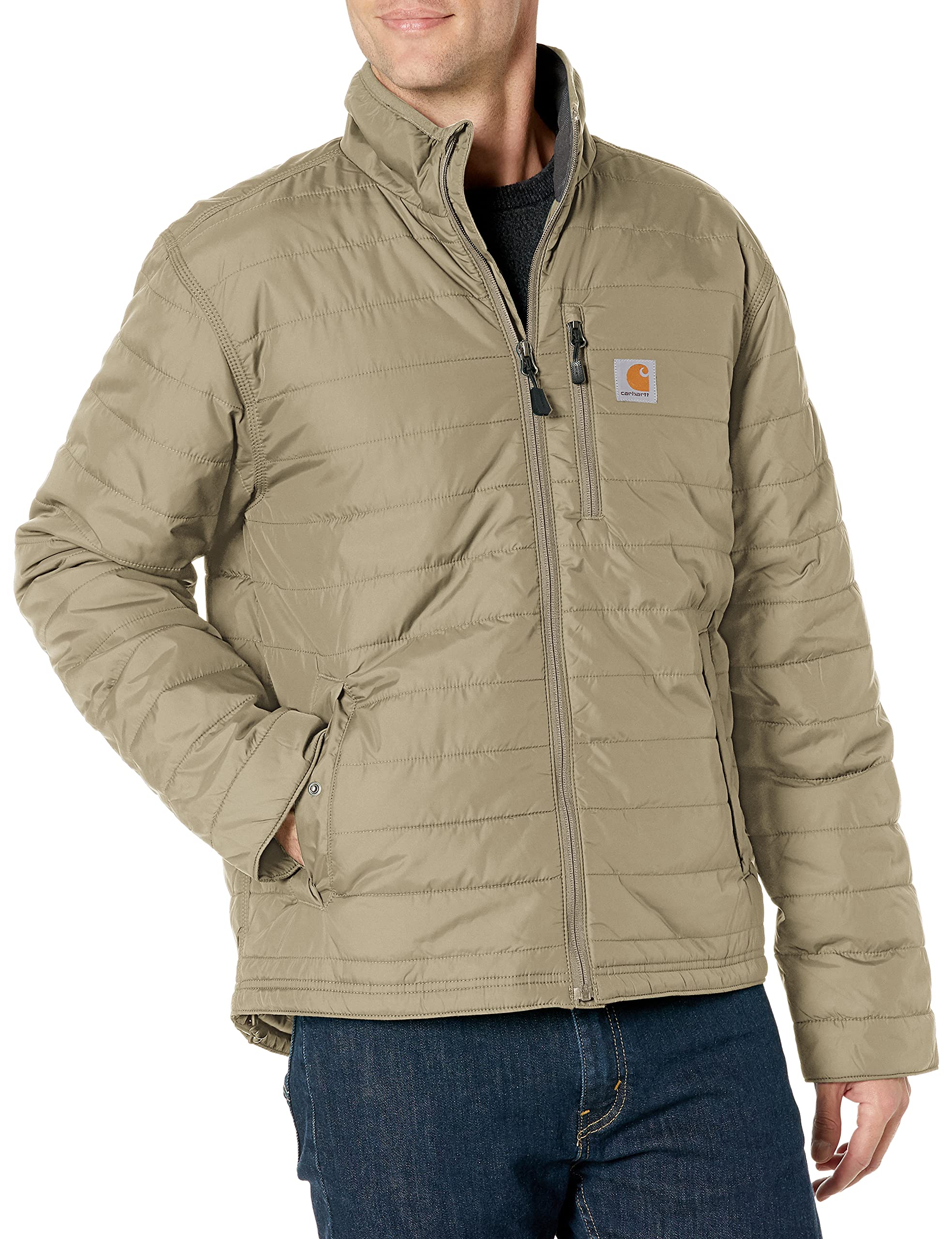 Carhartt Men's Big & Tall Gilliam Jacket - Durable Workwear for Construction & Outdoor Activities | Heavy Duty Water-Resistant Jacket for Cold Weather Work & Hunting