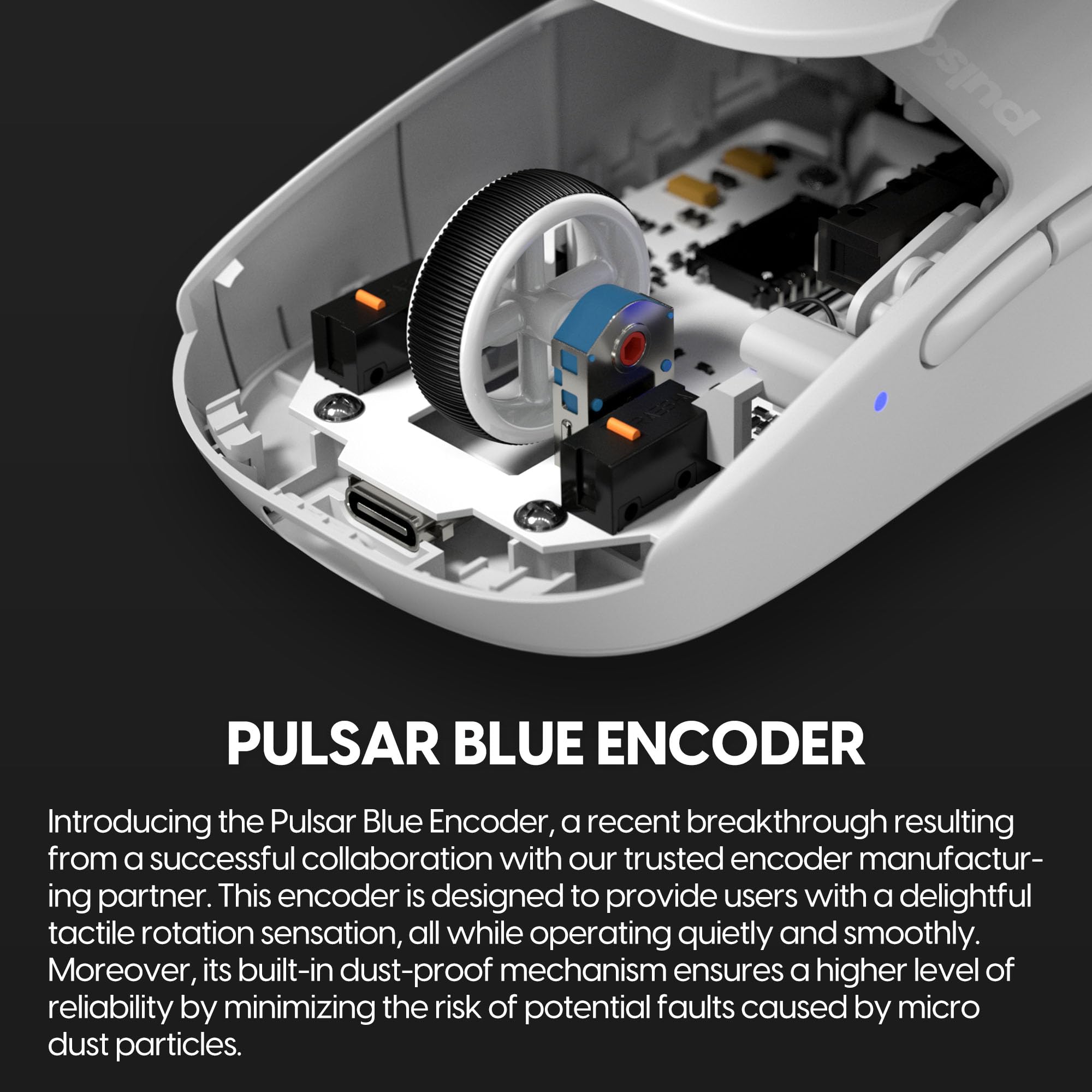 Pulsar X2H Mini Wireless Gaming Mouse - Ultra Lightweight 52g Symmetrical Design, Optical Switches, 26000 DPI PAW3395 Sensor, 2.4Ghz 1ms Response - Perfect for FPS, MOBA & Esports Gaming (White)