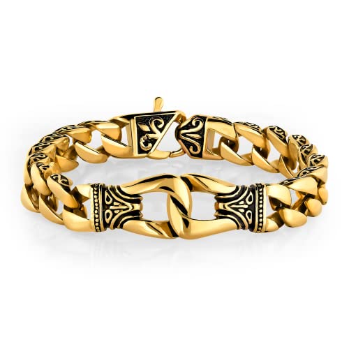 Black details 24K Gold plated