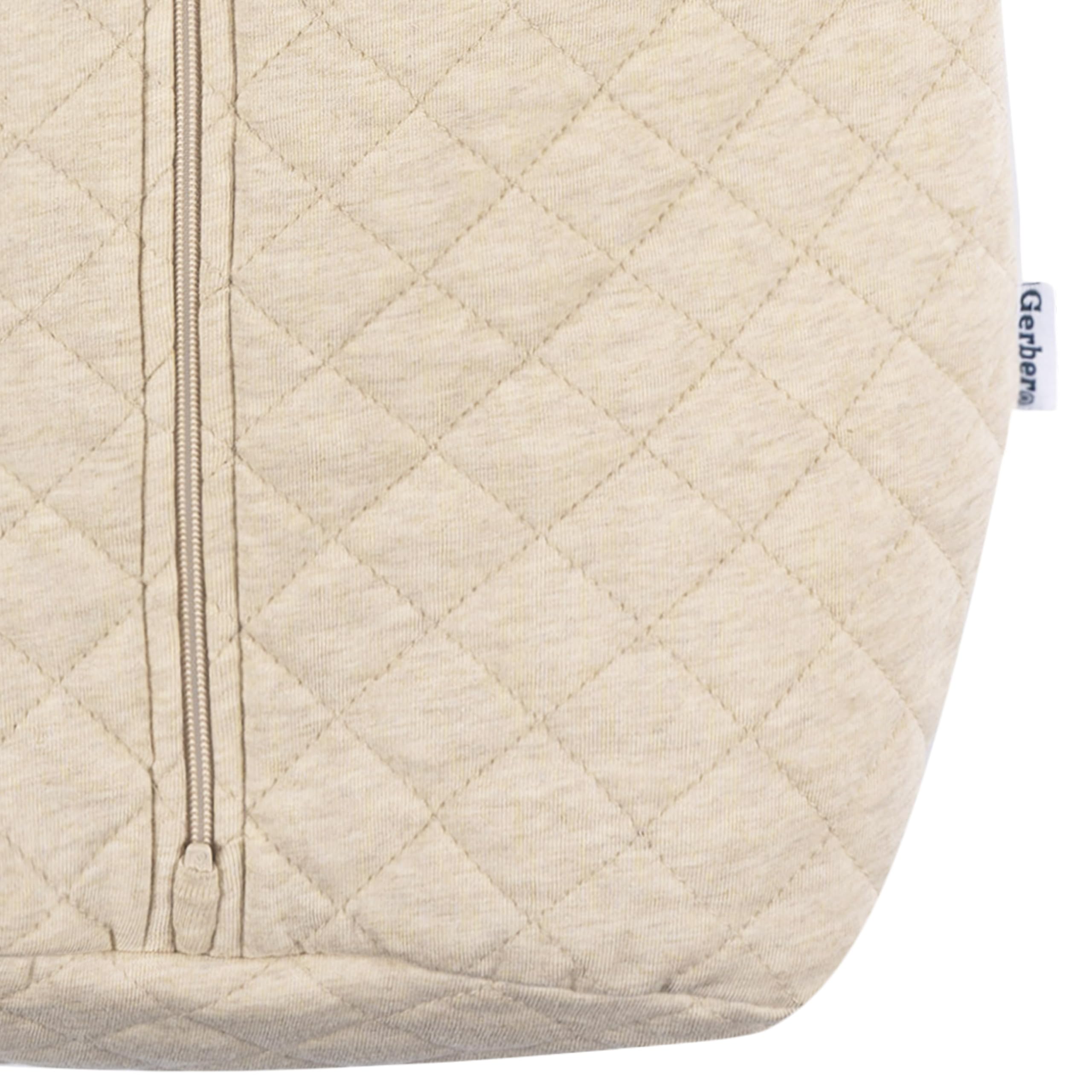 Gerber Unisex Baby Quilted Wearable Blanket - Soft & Cozy Sleep Sack for Infants & Toddlers - Perfect for Nursery, Stroller & Travel Use