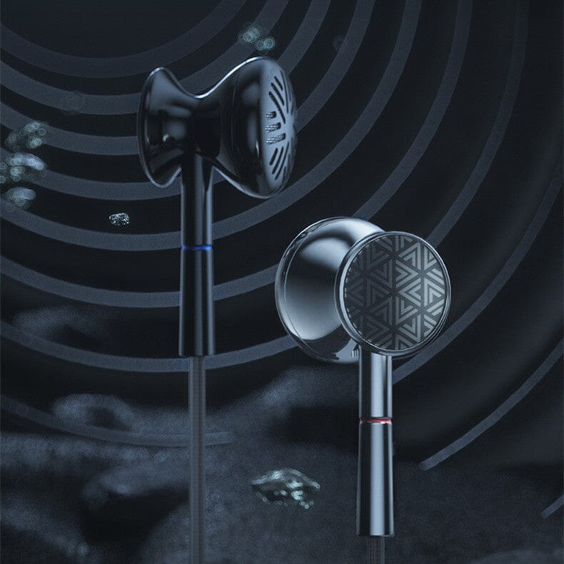 FiiO FF3 14.2mm Large Dynamic Driver HiFi Earbuds - Premium Sound Quality for Audiophiles, Music Lovers & Gaming Enthusiasts - Perfect for Travel, Workouts & Daily Commute