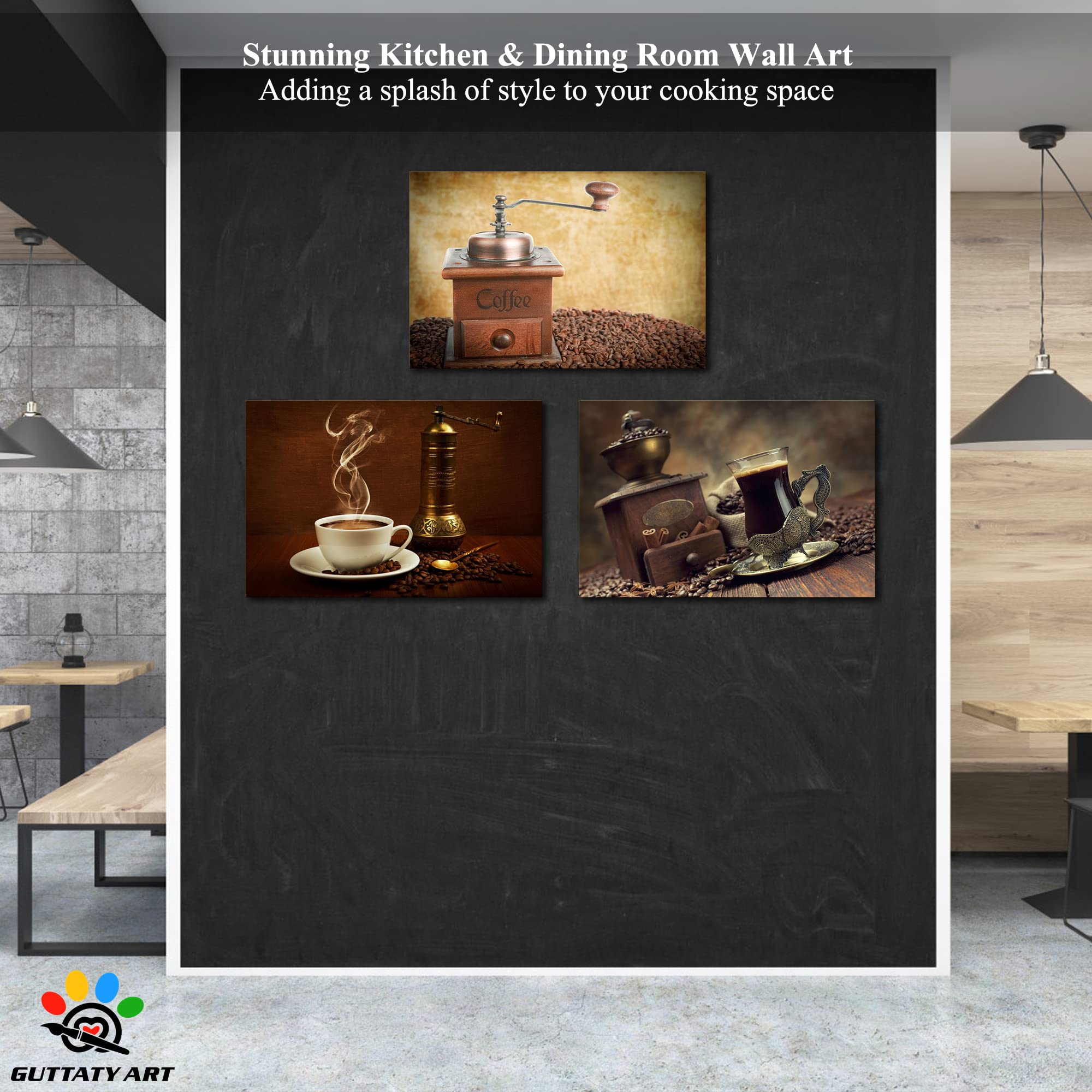 GUTTATY 3-Piece Canvas Wall Art Set - 20