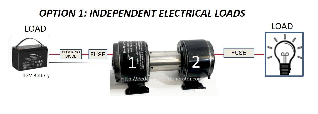 500W Dual Dynamo Bicycle Generator - Stainless Steel Roller Pedal Power for Bike Tire - Perfect for Camping, Emergency Power & Off-Grid Charging (USB Compatible)