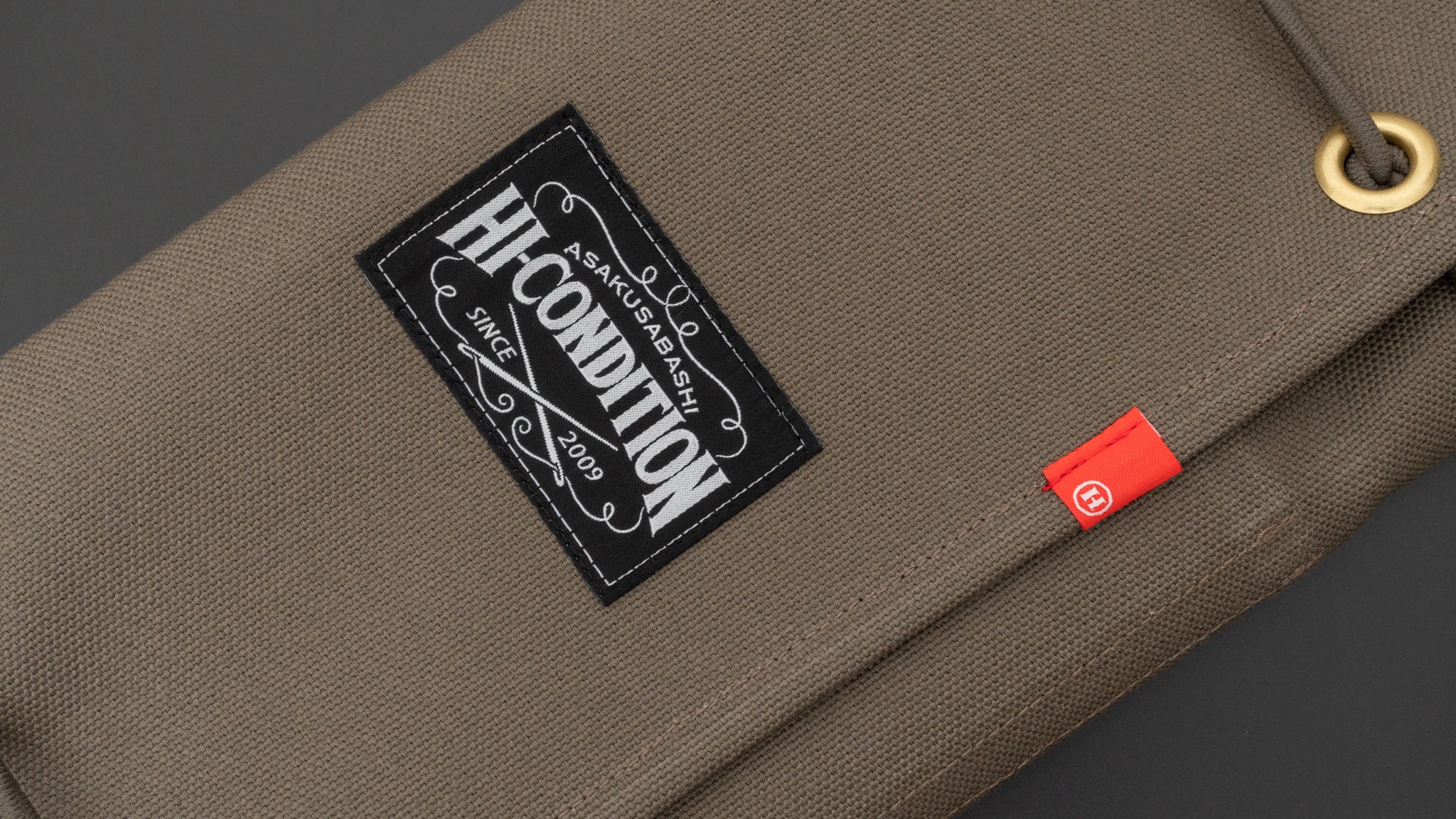 Premium Hanpu Canvas 9-Pocket Knife Roll with Elephant Print - Professional Chef Knife Organizer for Kitchen, BBQ, Camping & Culinary School Use