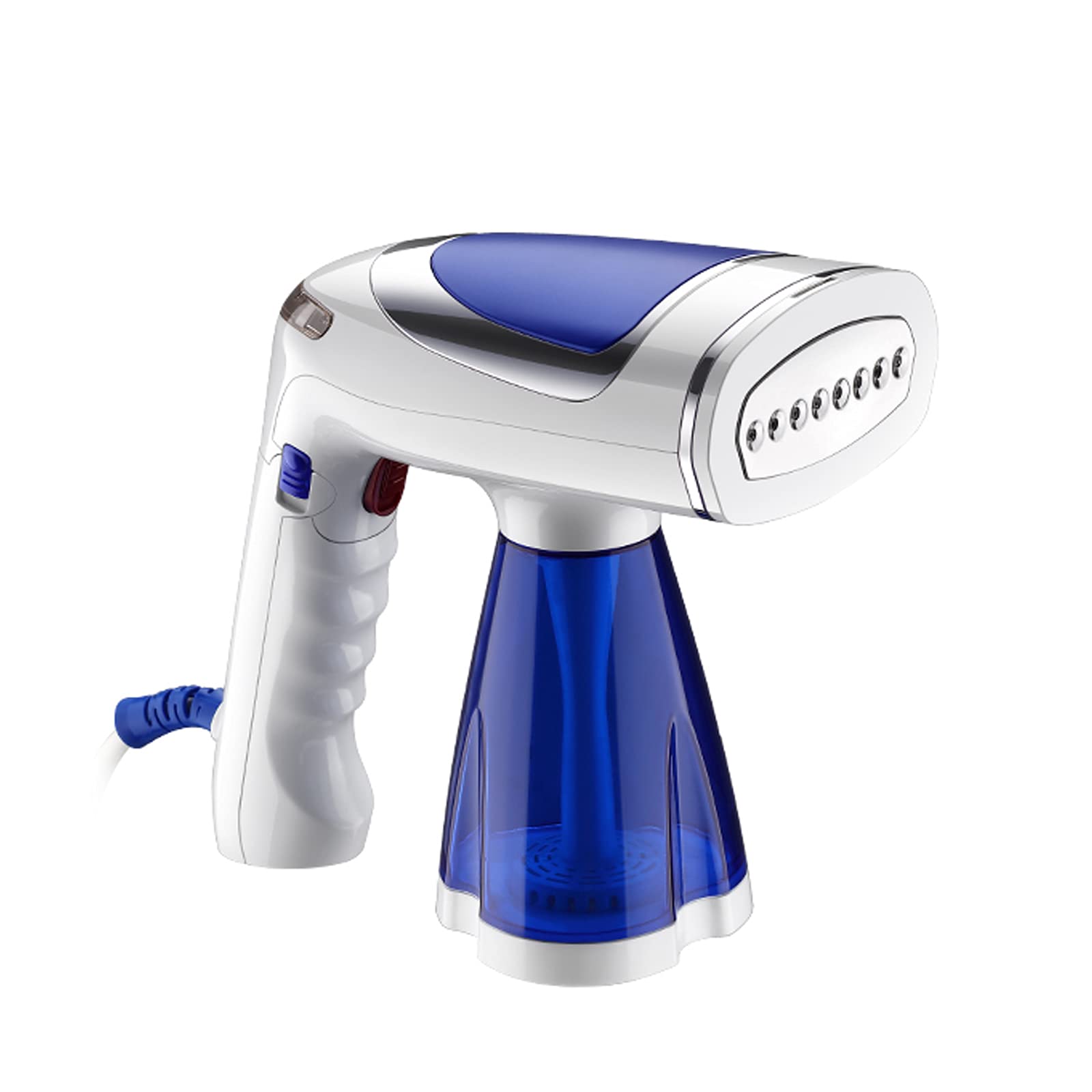 Portable Handheld Clothes Steamer for Home & Travel - 250ml Large Detachable Water Tank, 35-Second Fast Heat-Up, Auto Shut-Off, No Water Spitting - Perfect for Wrinkle Removal on All Fabrics, Suits, Dresses & Curtains
