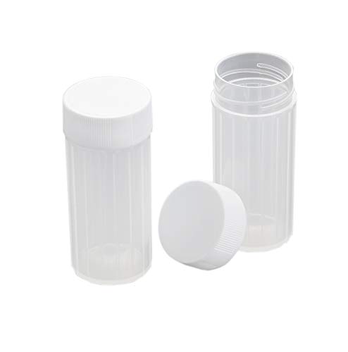 High-Quality Wide-Mouth Copolymer Plastic Scintillation Vials - Pack of 500 | Lab-Grade Sample Storage for Liquid Scintillation Counting, Radioactive Samples & Scientific Research