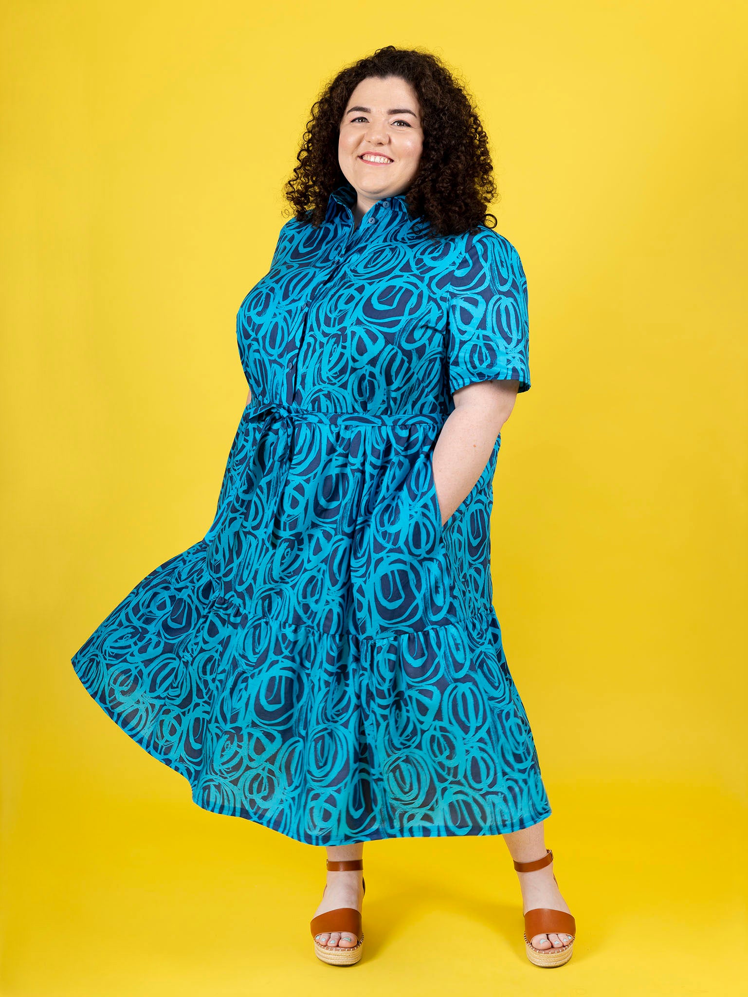 Tilly and the Buttons Lyra Dress - Stylish Women's Sewing Pattern for DIY Fashion | Perfect for Casual Wear, Parties & Special Occasions
