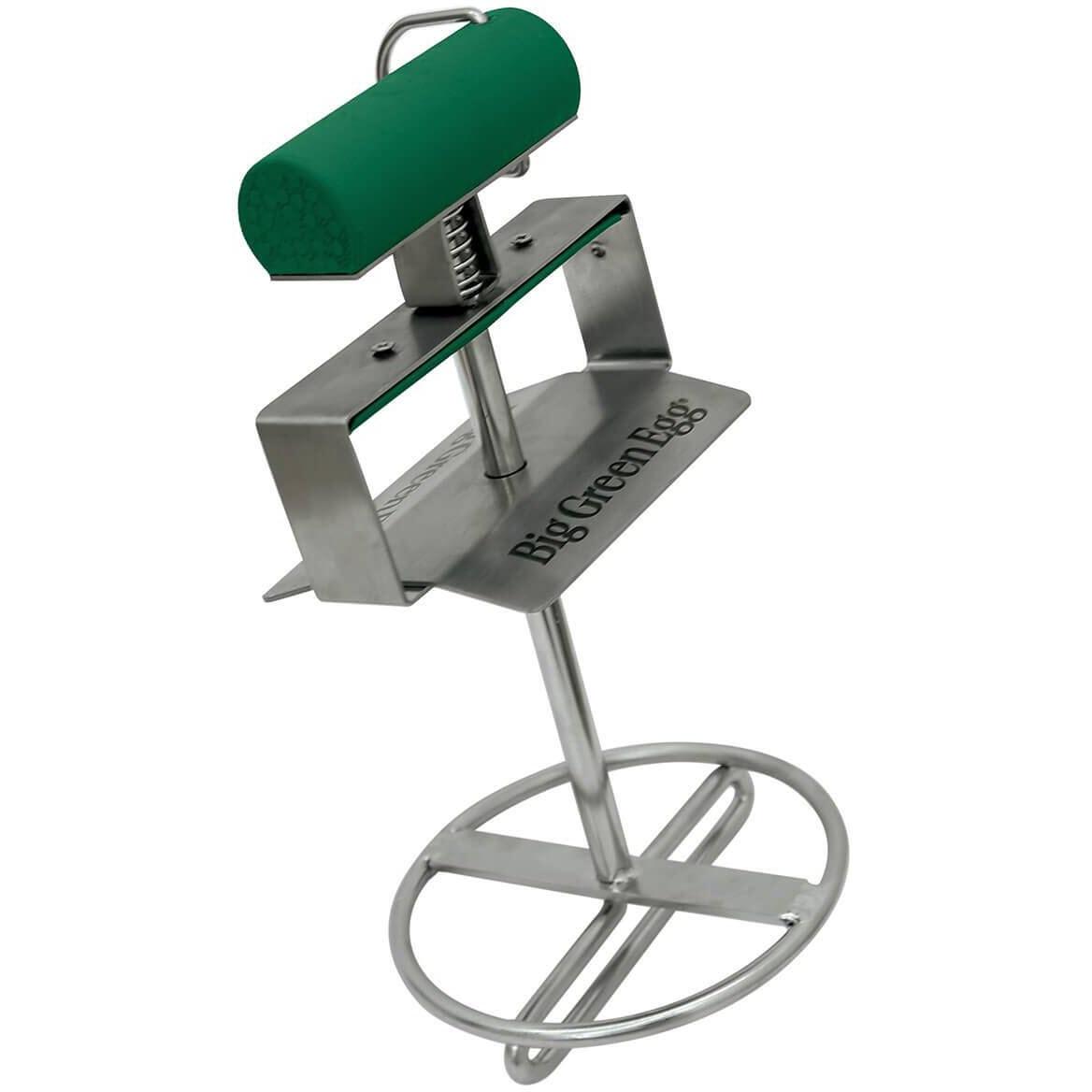 Big Green Egg Grid Lifter 127341 - Heavy Duty Grill Accessory for Kamado Style Charcoal Grills - Perfect for Outdoor BBQ, Smoking & Grilling