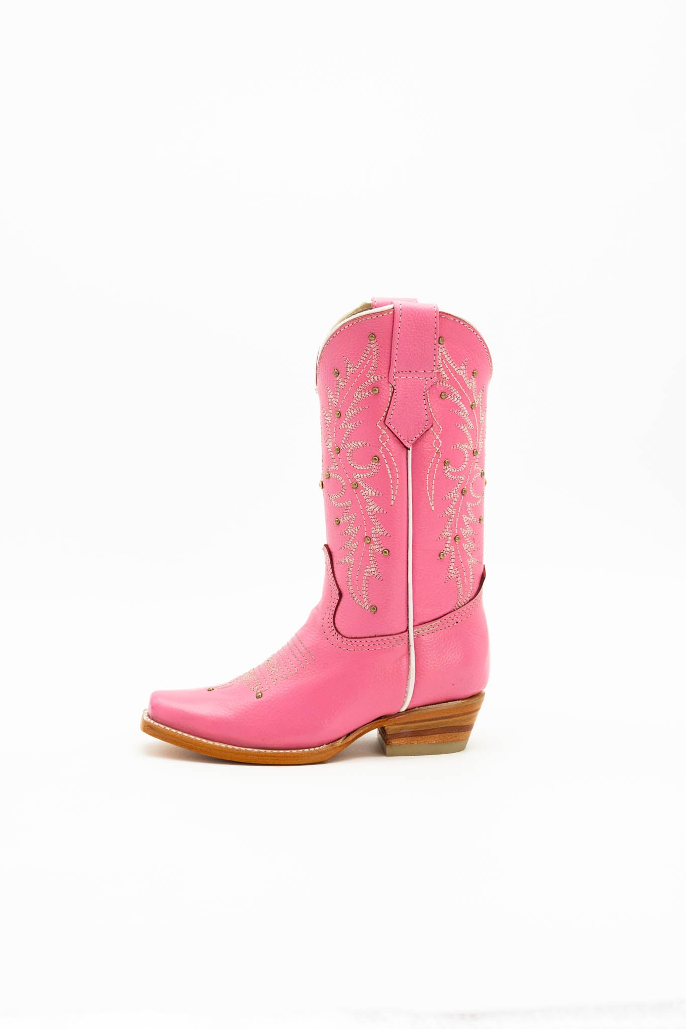 Little Girl Pearls Country Boots - Stylish Western Ankle Boots for Toddlers & Kids - Perfect for Parties, Weddings & Special Occasions