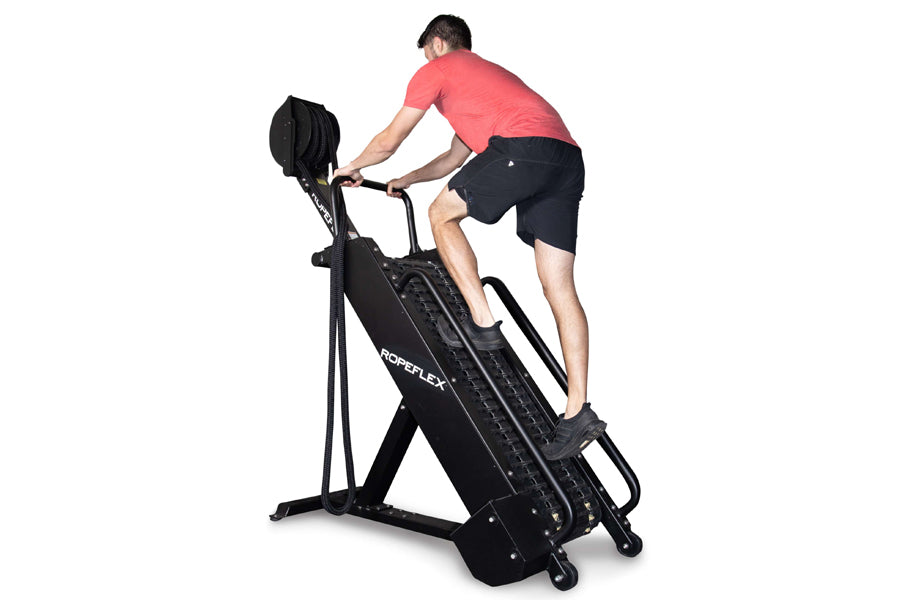 Ropeflex RX4400 Endless Climb Rope Trainer - Professional Climbing Rope for Home & Gym Workouts - Perfect for Strength Training, Endurance, and Fitness Enthusiasts (Summer Sale - Extra 6% Off)