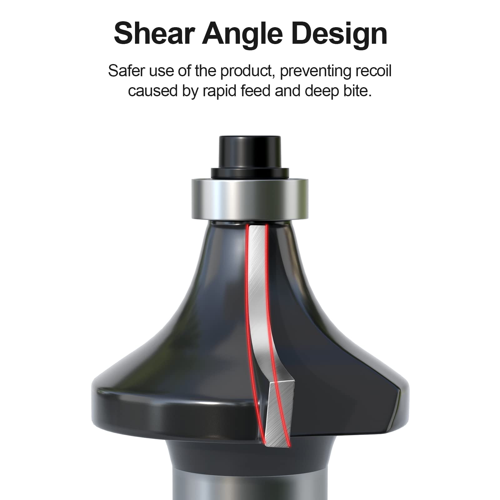 FivePears 12-Piece Tungsten Carbide Router Bit Set with 1/2-Inch Shank - Professional Woodworking Tools for Doors, Tables, Shelves, Cabinets & DIY Projects - Perfect for Wood Carving, Edge Trimming & Joinery Work