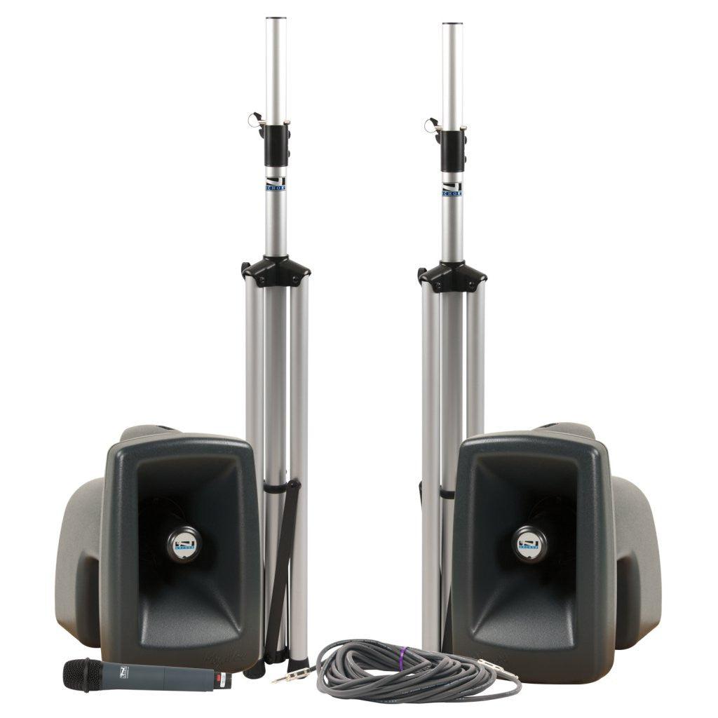 MegaVox2 Professional Wireless Microphone System with Bluetooth - Deluxe Package for Karaoke, Live Performances & Public Speaking