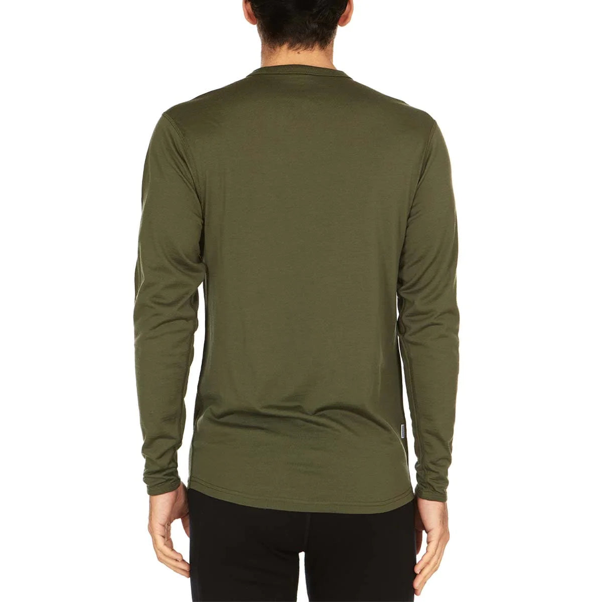 Premium Men's Merino Wool Ticonderoga Crew Neck Sweater - Lightweight & Breathable for Outdoor Hiking, Travel & Casual Wear