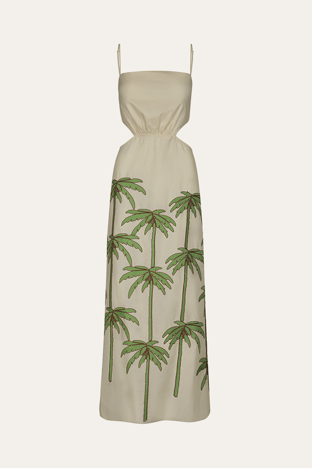 Green Mood Dress - Stylish Women's Floral Summer Dress for Casual Outings & Beach Vacations