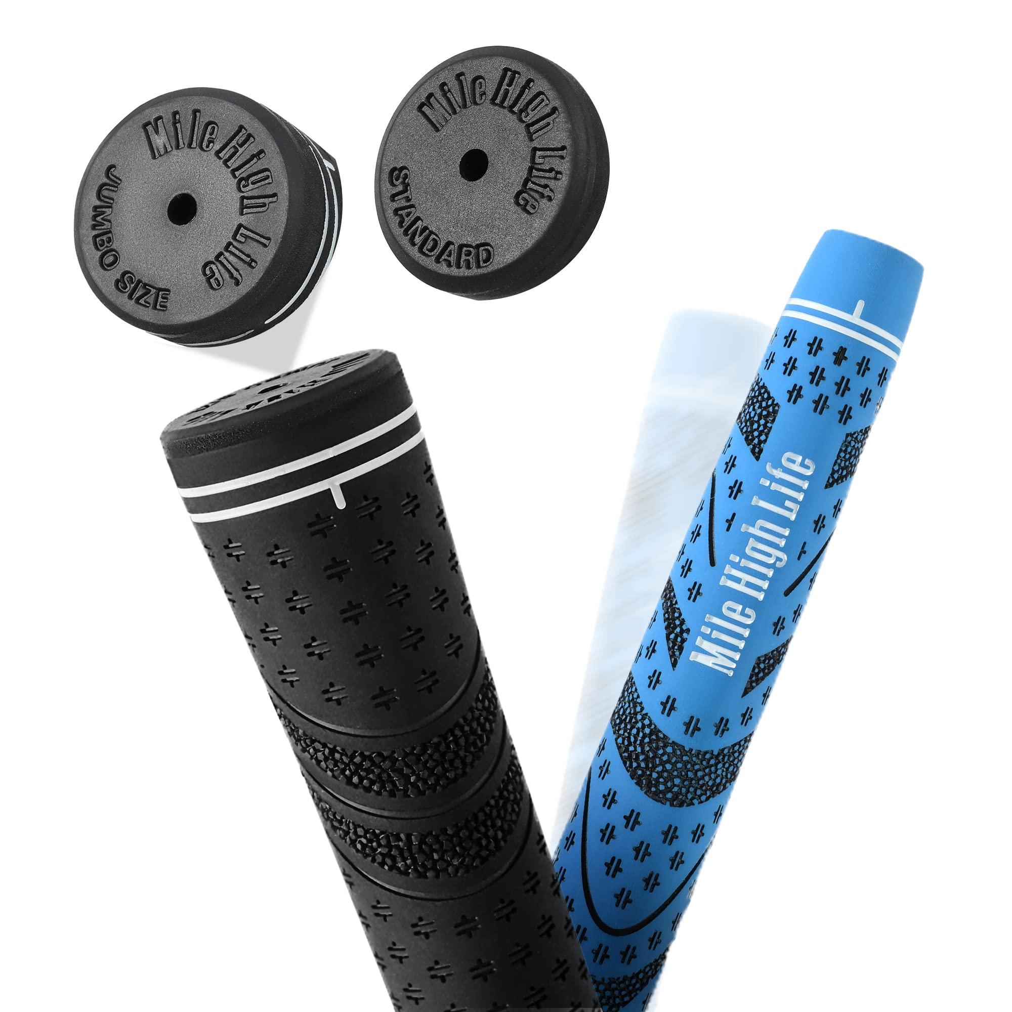 Premium Non-Slip Rubber Golf Grips - 3 Pack or 13 Pack Multi-Compound Golf Club Grips for Men & Women | Enhanced Comfort & Control | Perfect for Driving Range, Practice Sessions & Tournament Play
