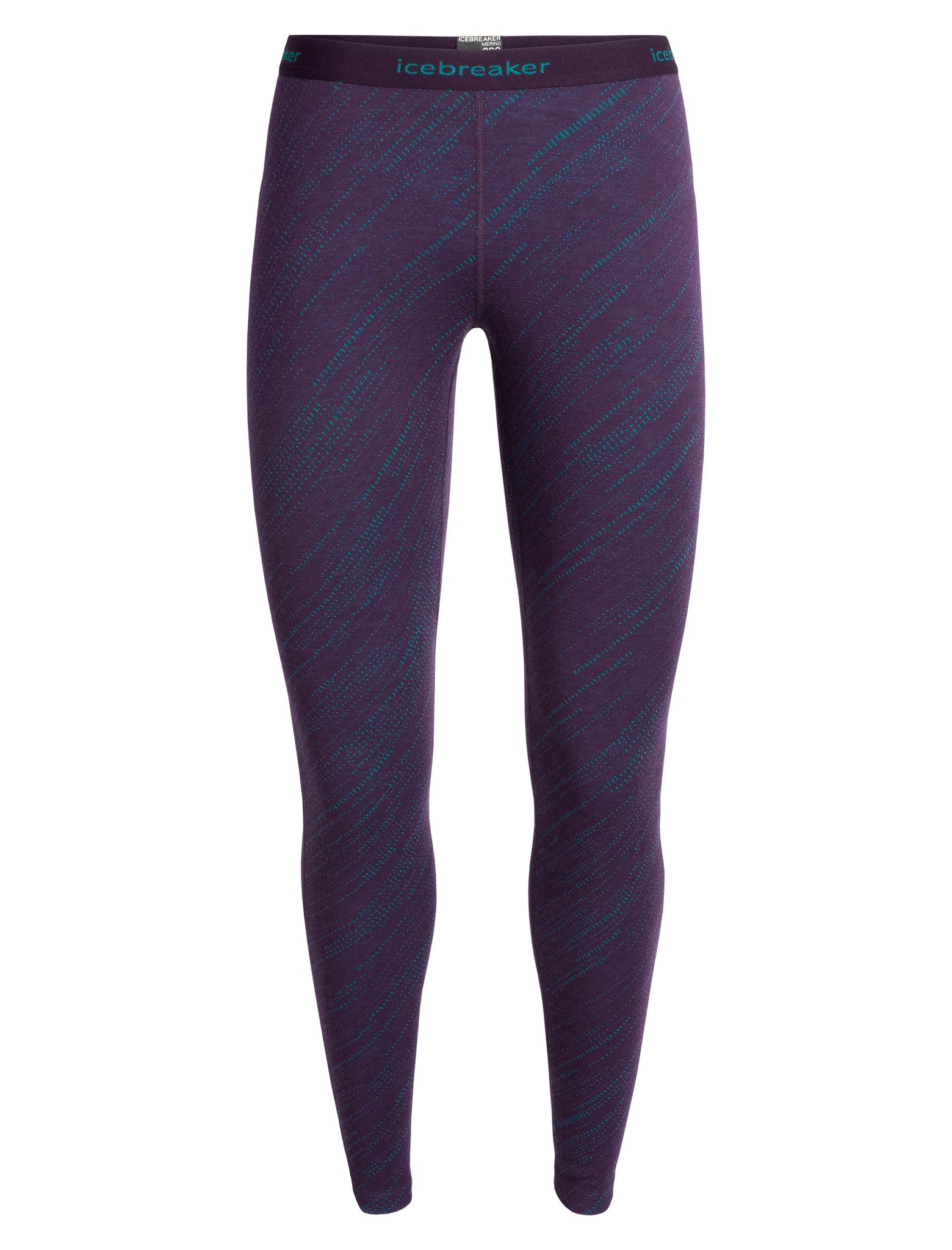 250 Vertex Leggings Snow Storm - Women's High Waist Yoga Pants for Running, Workout & Winter Sports - Thermal Fleece Lined Tights for Cold Weather