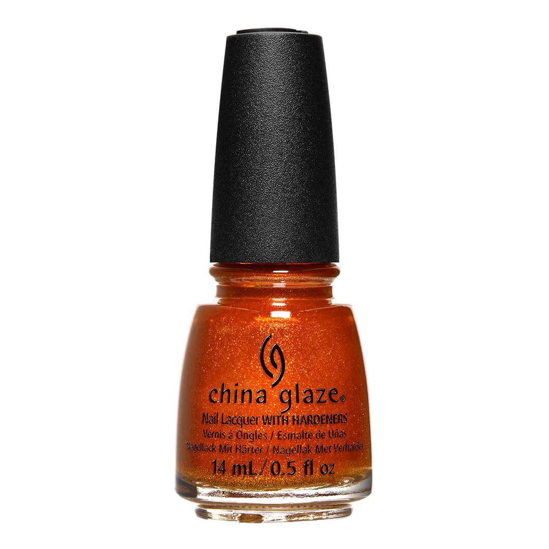 China Glaze Nail Polish - Caution: Might Bite 0.5 oz #82930 - Long Lasting Vegan Nail Lacquer for Professional Salon & Home Manicures