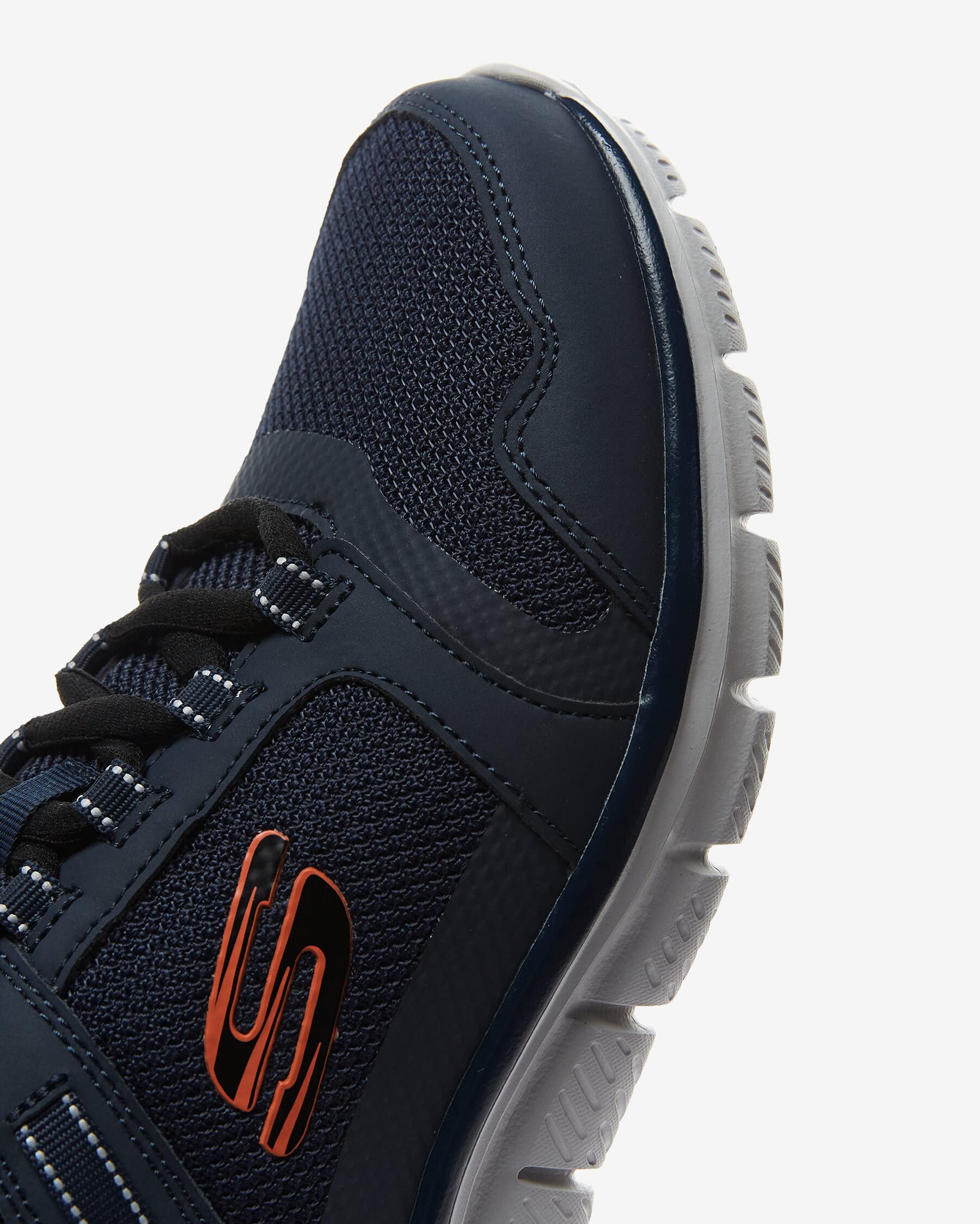 Skechers Men's Knockhill Running Sneakers - Lightweight Comfortable Athletic Shoes for Jogging & Gym Workouts - Blue Size 10