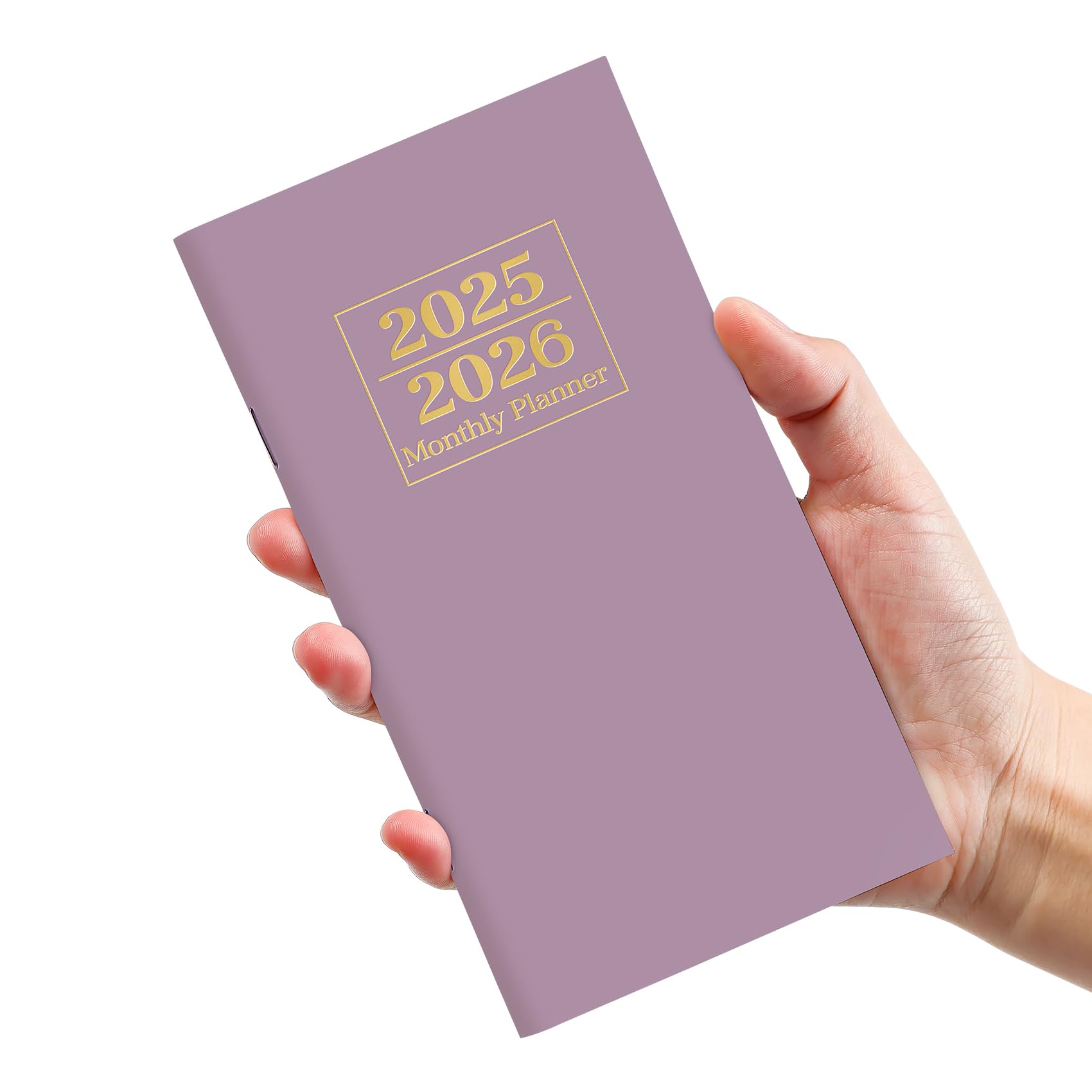 2025-2026 Mini Monthly Planner - 2 Year Pocket Calendar (Jan 2025-Dec 2026) - 6.5