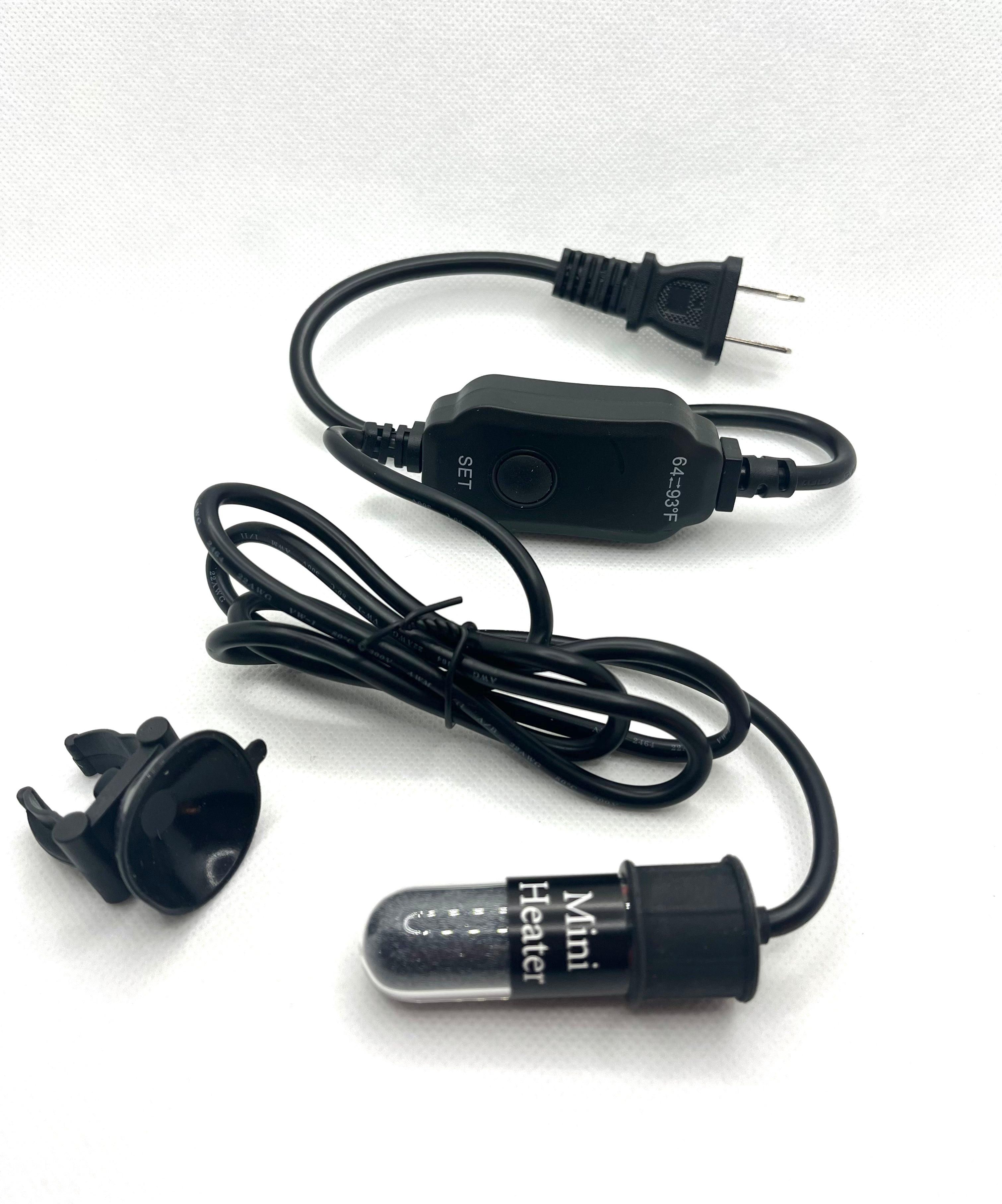 Premium Aquarium Accessory Kit with LED Light, Air Pump & 30W Heater - Complete Fish Tank Setup for Tropical Fish, Betta & Aquatic Plants (Ideal for Home/Office Aquariums 5-20 Gallons)
