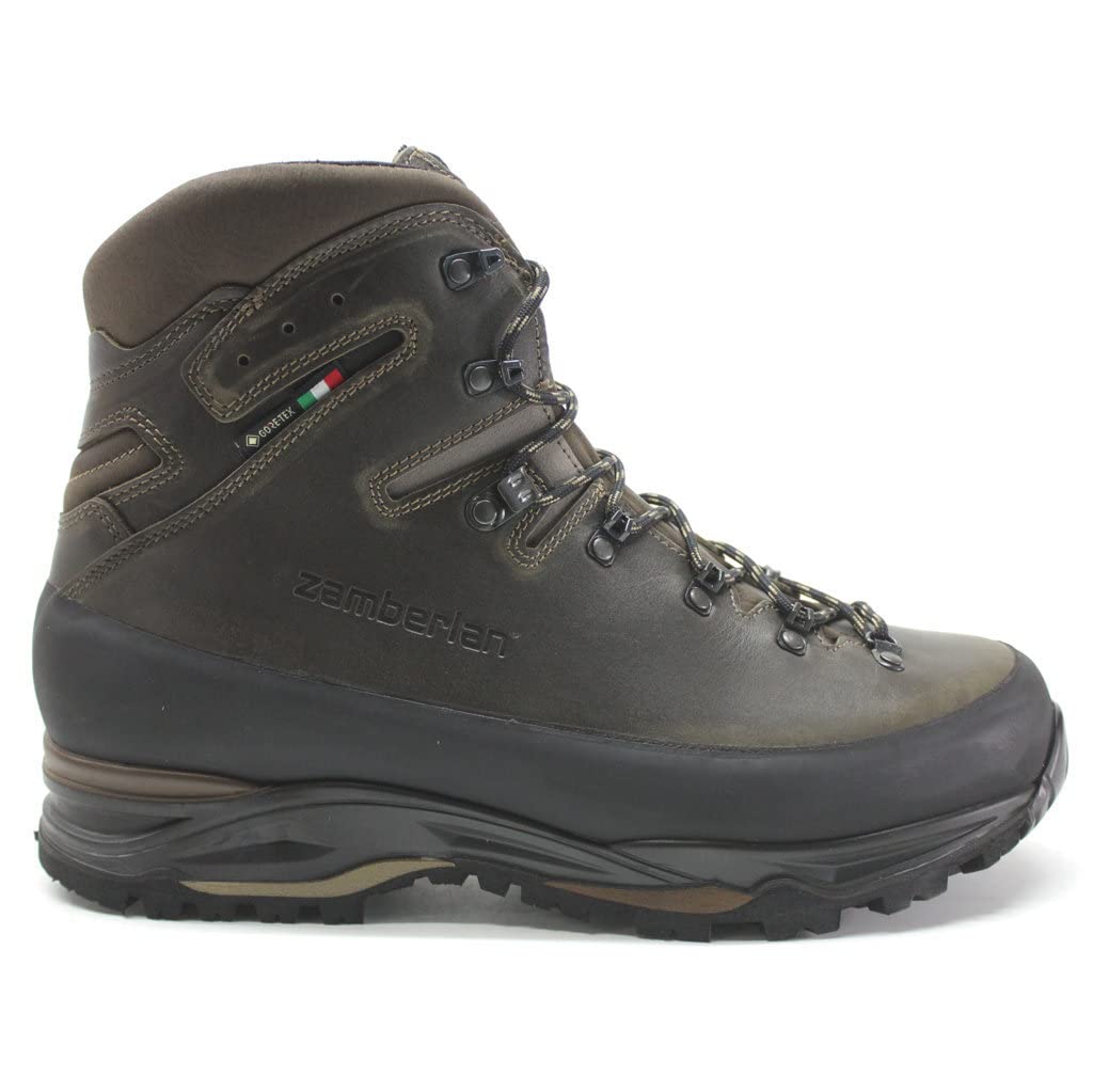 Zamberlan Men's 971 Guide Lux GTX RR Hiking Boots - Waterproof Leather Mountaineering Shoes for Outdoor Trekking & Backpacking Adventures