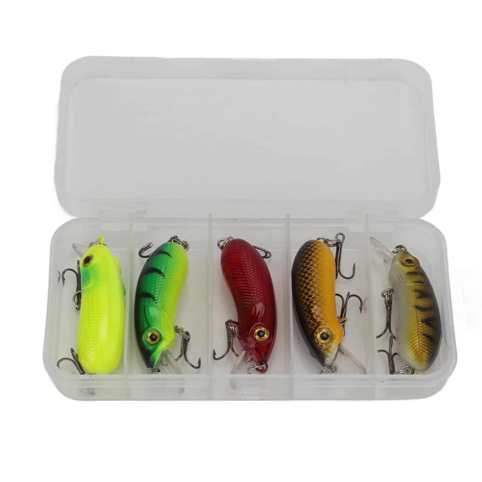 Ubersweet® Premium Fishing Lures & Baits - Durable Tackle for Bass, Trout & Saltwater Fishing | Perfect for Freshwater & Ocean Angling