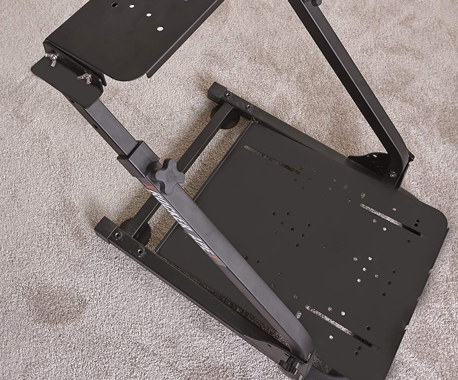 X-ROCKER Racing Wheel Stand - Adjustable Gaming Steering Wheel Stand with Gear Shifter for PS5, PS4, Xbox & PC - Perfect for Simulation Racing Games Like Forza & Gran Turismo