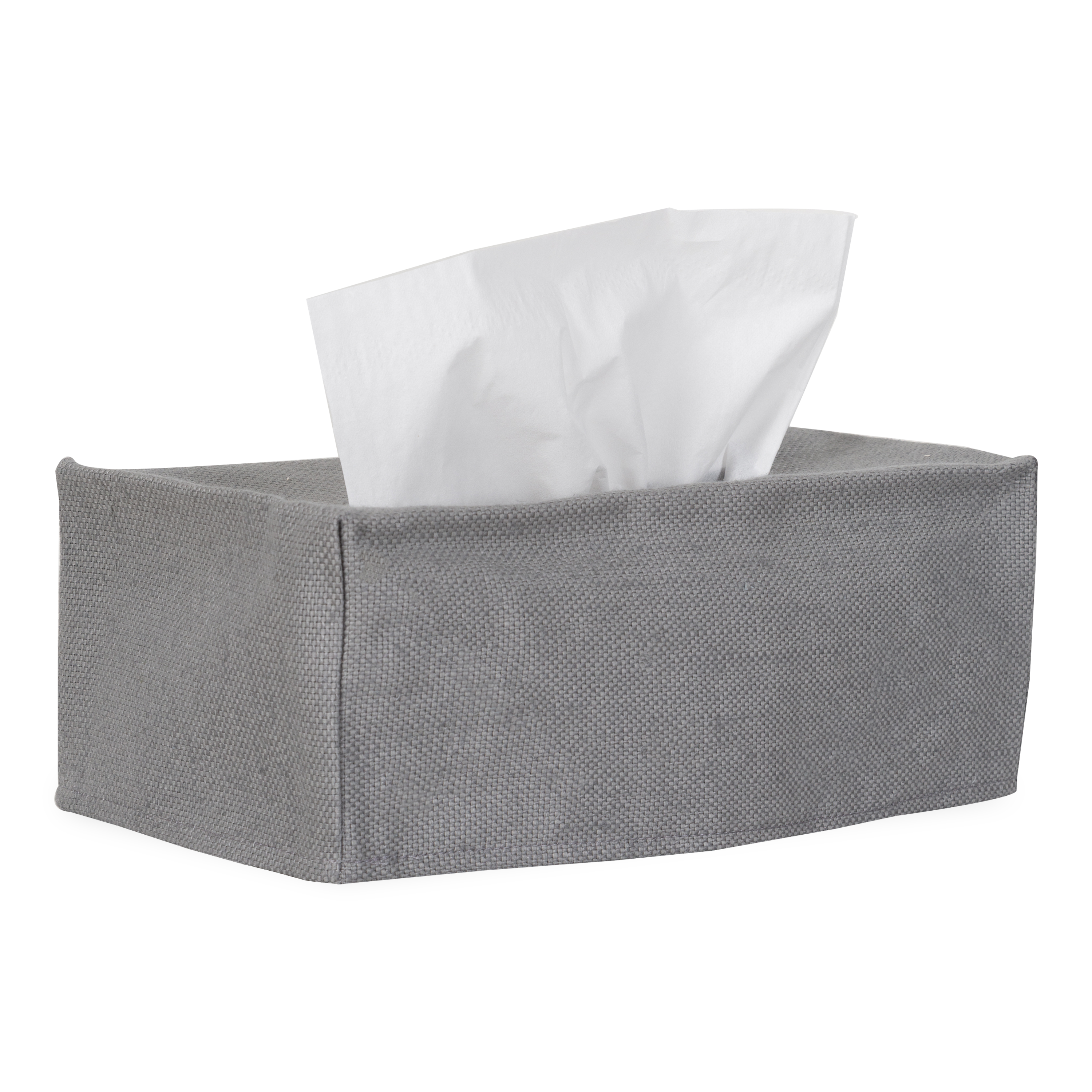 Linen Tissue Box Cover - Elegant & Breathable Fabric for Home Decor | Perfect for Living Room, Bedroom, and Bathroom Organizing