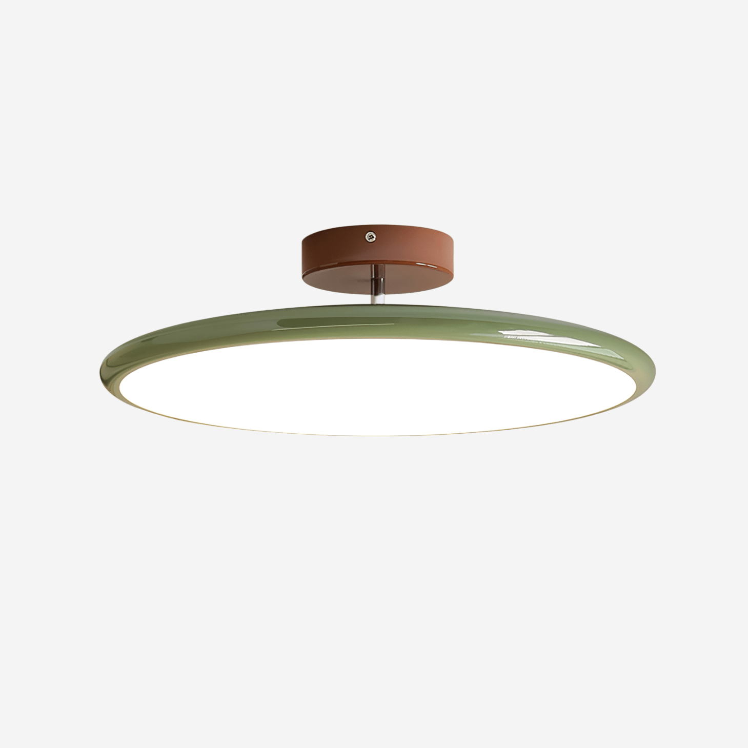 Adjustable Modern Ceiling Light Fixture - Dimmable LED Drift Lamp for Living Room, Bedroom & Dining Room - Stylish Home Decor Lighting