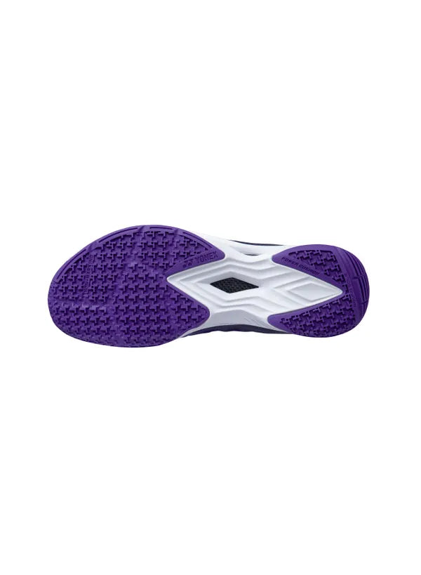 Yonex Power Cushion Aerus Z2 Women's Badminton Shoes - Lightweight & Cushioned for Court Performance - Grape Purple - Perfect for Competitive Play & Training