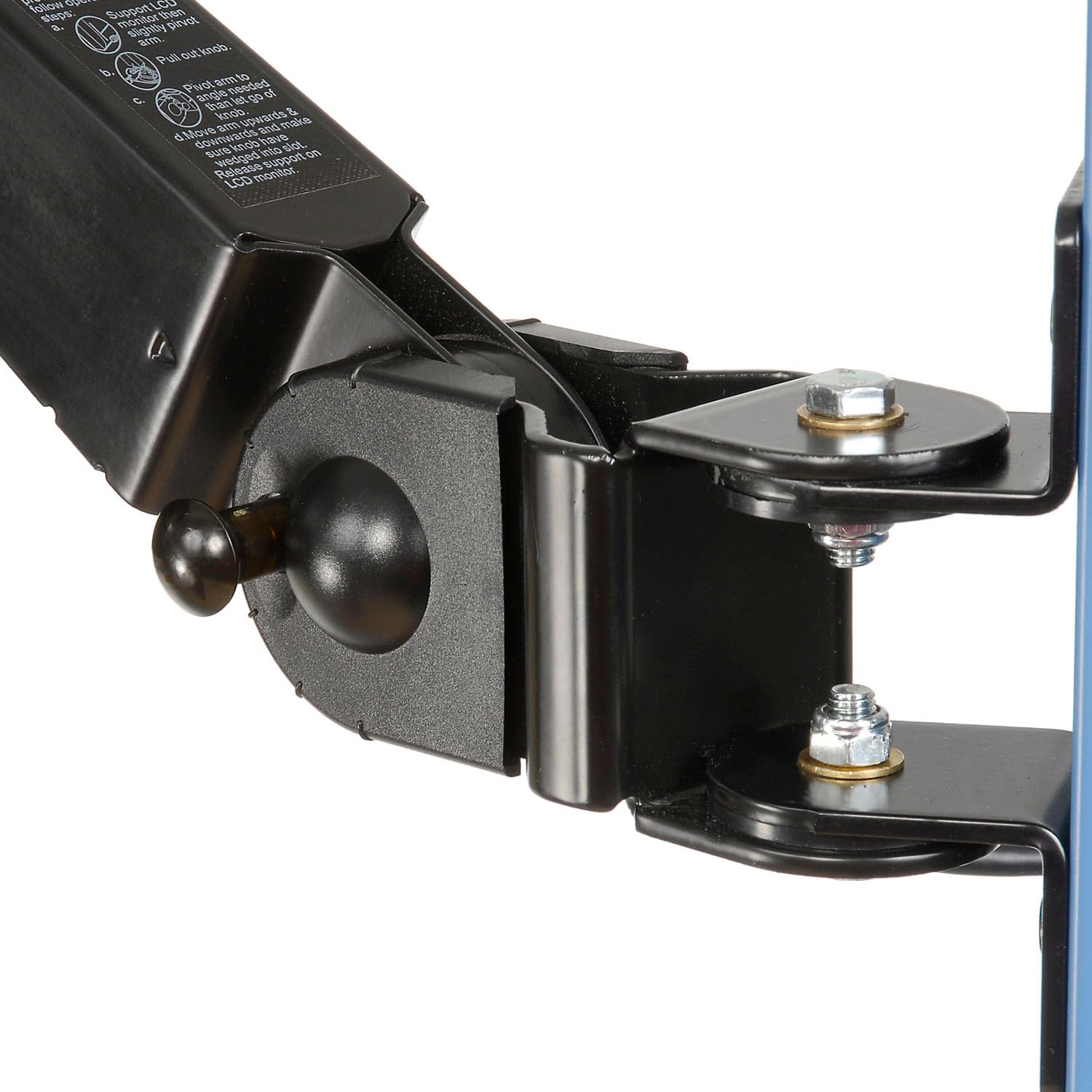 Adjustable VESA Mount LCD Monitor Arm - Heavy Duty Flat Panel Desk Mount for 13-32
