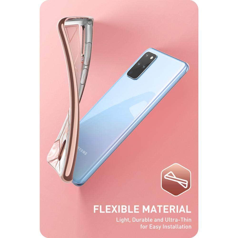 S20 Plus i Blason Cosmo Wallet Case - Slim Protective Cover with Card Holder & Kickstand for Samsung Galaxy S20 Plus - Perfect for Work, Travel & Everyday Use