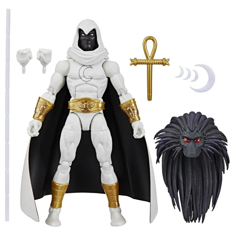 Moon Knight Marvel Legends Action Figure with Blackheart BAF - Collectible Superhero Toy for Display & Role Play | Perfect for Marvel Fans & Comic Book Collectors