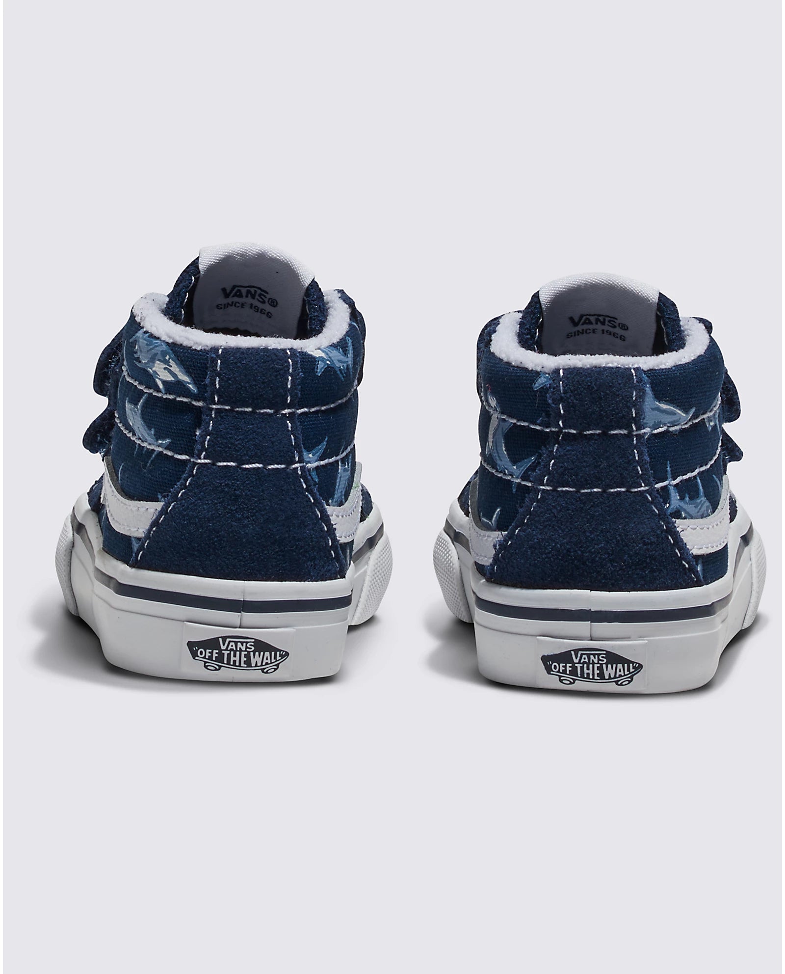 VANS Youth Sk8 Mid Reissue Sneakers - Blue & Multi Color Skate Shoes for Boys & Girls | Perfect for Skateboarding, School & Casual Wear