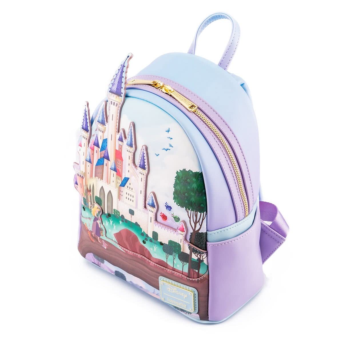 Disney Loungefly Leather Backpack for Girls - Stylish & Durable School Bag, Travel, and Everyday Use