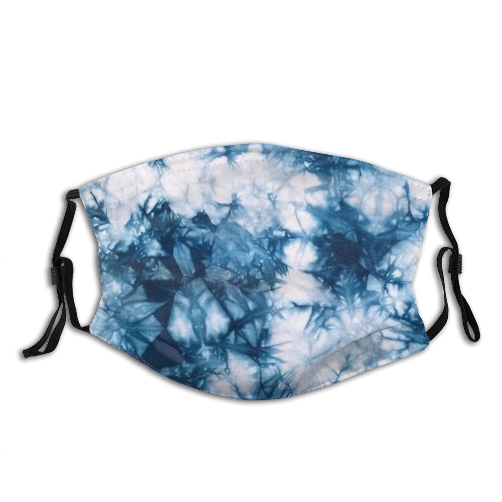 Reusable Washable Breathable Face Mask for Adults - Adjustable Earloop with 2 Filters - Fashion Face Scarf for Men & Women - Perfect for Travel, Work, and Outdoor Activities